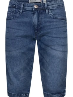 Indicode Herren Shorts Jeans - Jaspar in blau denim