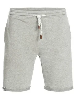 Indicode Herren Shorts Sweat - Aldrich in hellgrau