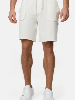 Indicode Herren Shorts Sweat - INCleve in weiß