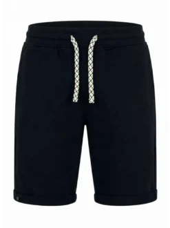 Indicode Herren Shorts Sweat - Aldrich in schwarz