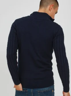 Indicode Herren Strickjacke - IDPaulomo in marine