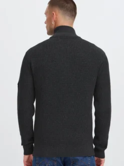 Indicode Herren Strickjacke - IDRevil in anthrazit