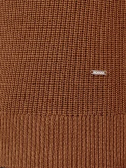 Indicode Herren Strickpullover - Mayer in braun
