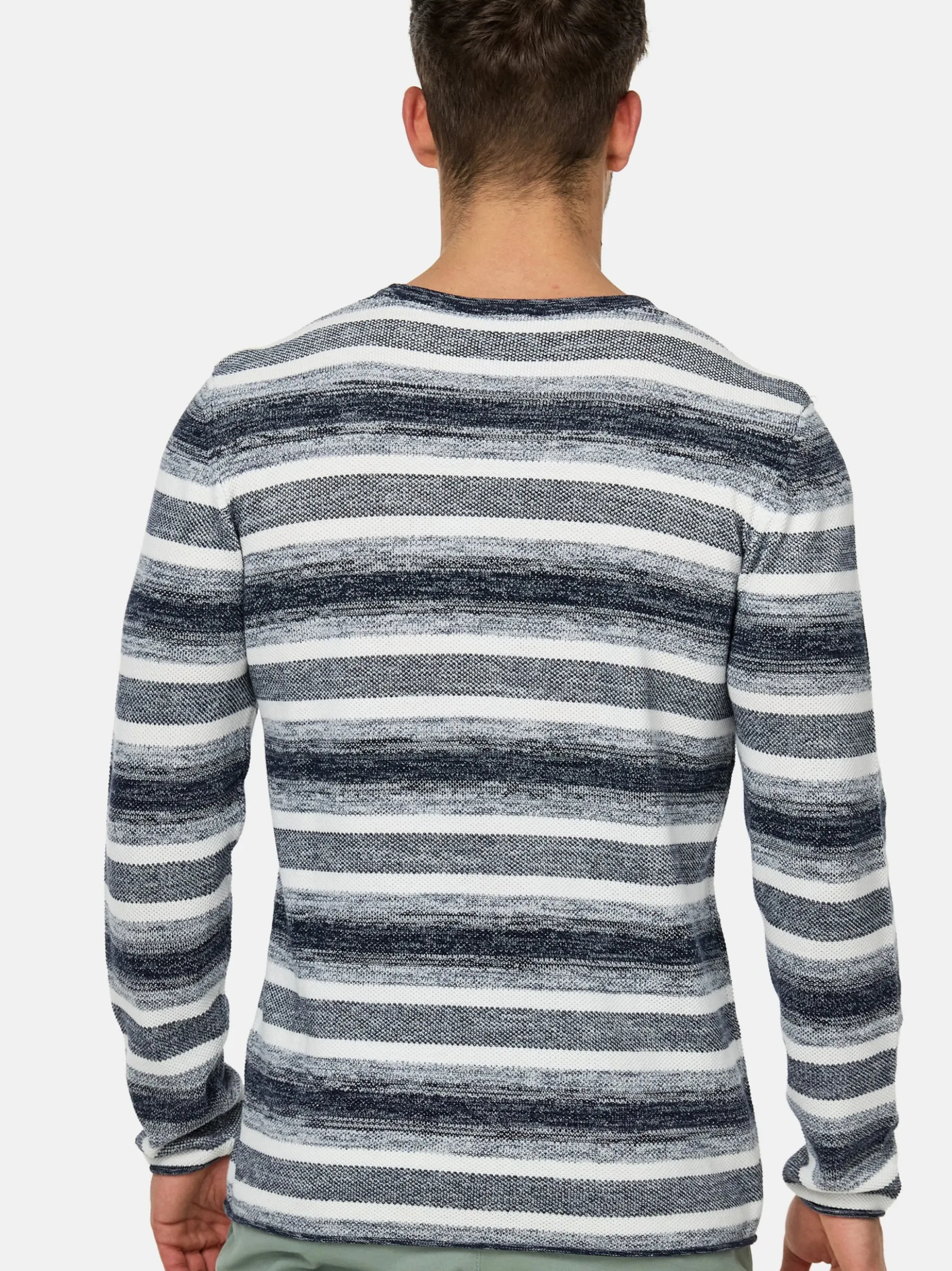 Indicode Herren Strickpullover - INManfred in marine