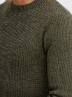 Indicode Herren Strickpullover - IDValerio in grün