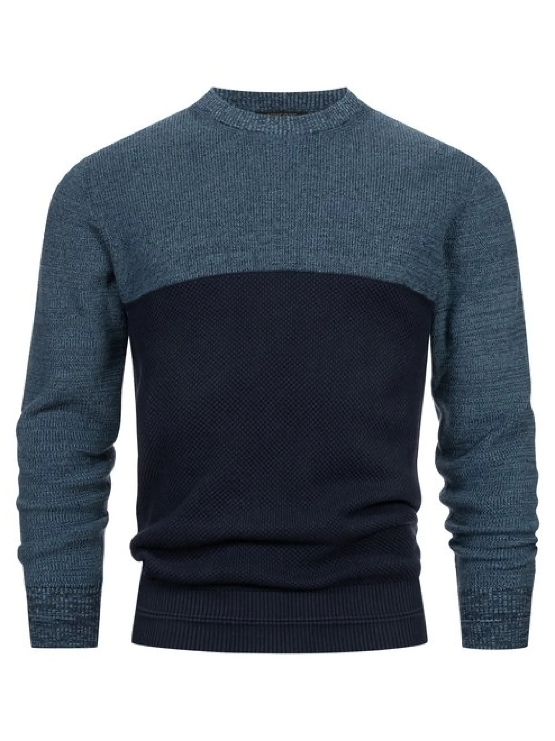 Indicode Herren Strickpullover - INMoltilion in blau