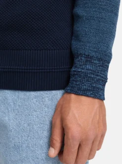 Indicode Herren Strickpullover - INMoltilion in blau