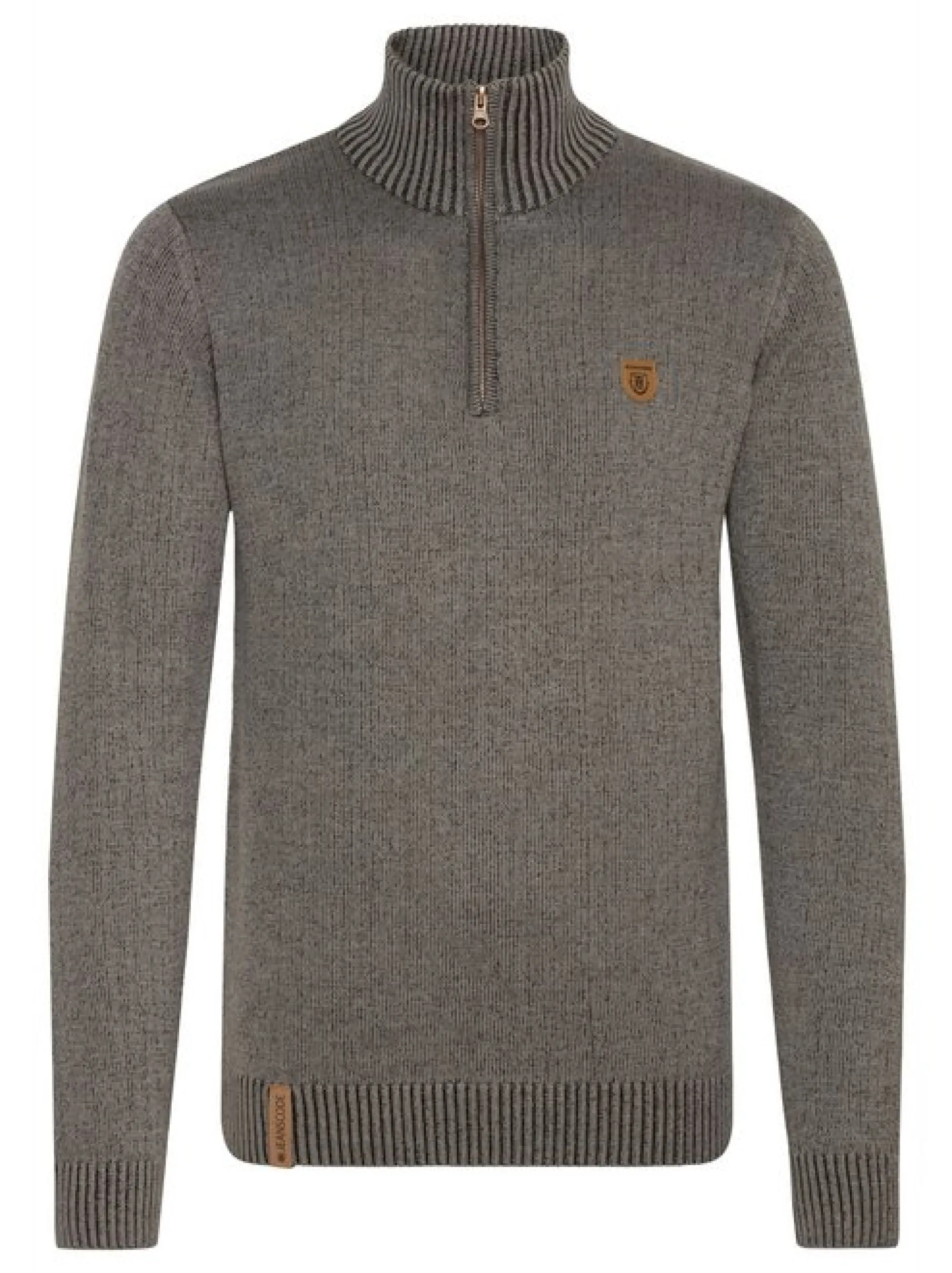Indicode Herren Troyer - IDNathen in grau