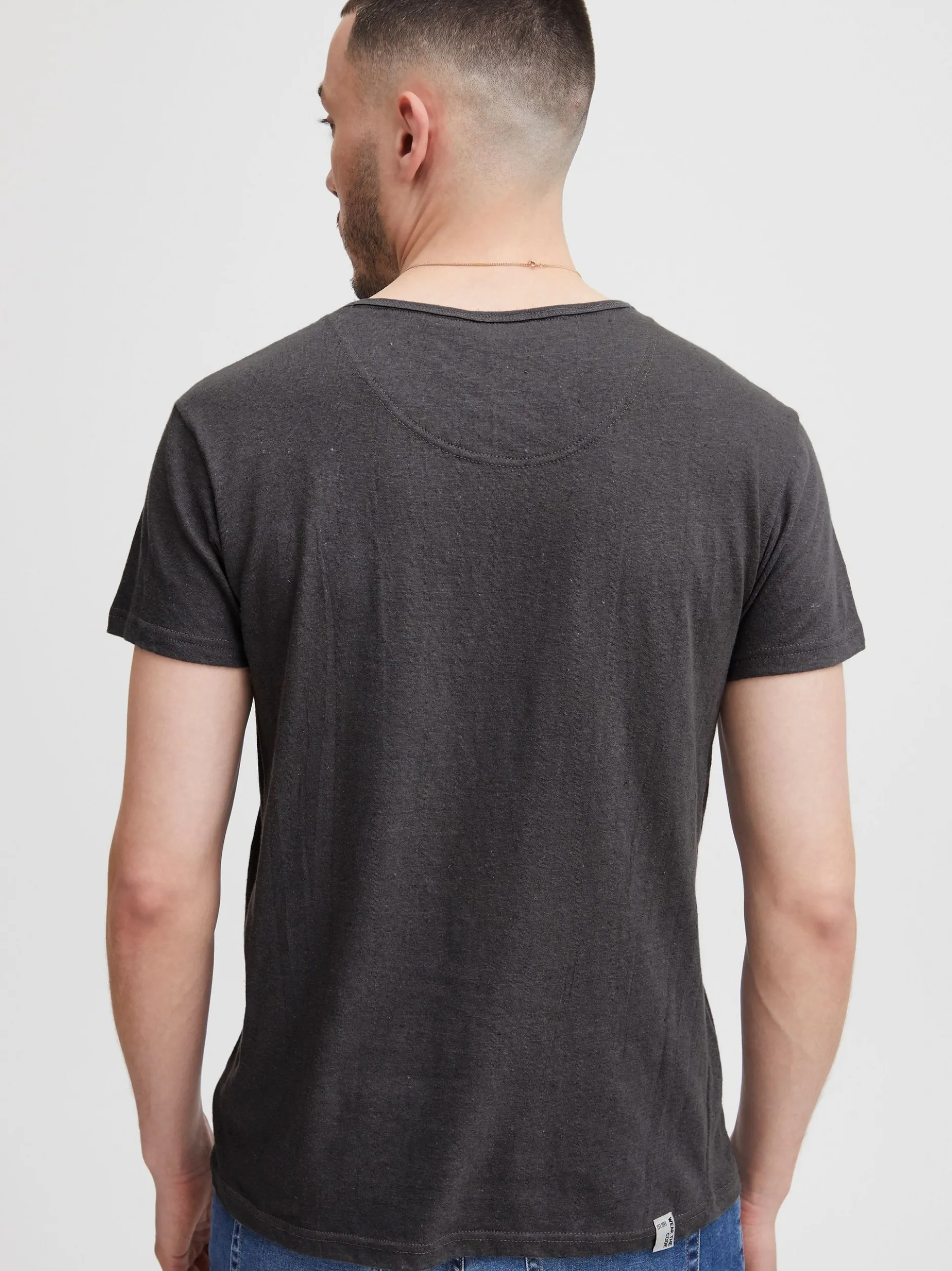 Indicode Herren T-Shirt - IDColbing in grau