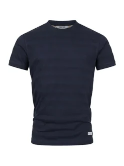 Indicode Herren T-Shirt - INKile in blau