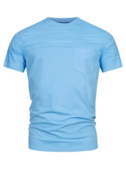 Indicode Herren T-Shirt - INSprings in blau