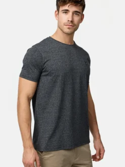 Indicode Herren T-Shirt - INWalmore in schwarz