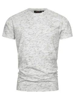 Indicode Herren T-Shirt - Kloge in beige sand