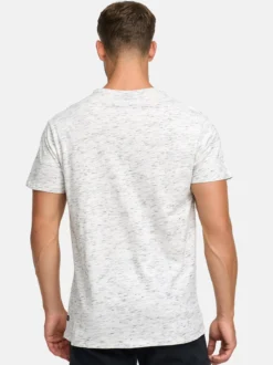 Indicode Herren T-Shirt - Kloge in beige sand
