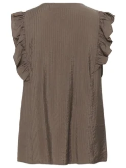Inwear Damen Blusentop HILLARYIW in braun