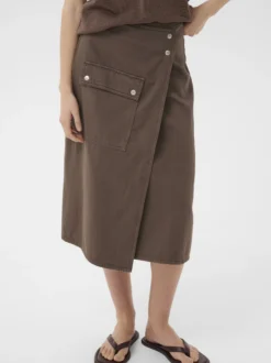 Inwear Damen Denimrock GLADYSIW in braun