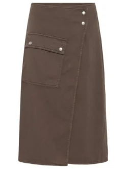 Inwear Damen Denimrock GLADYSIW in braun