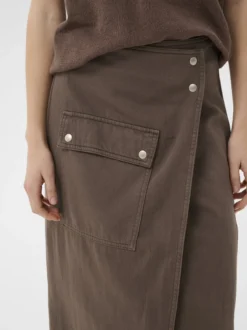 Inwear Damen Denimrock GLADYSIW in braun