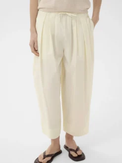 Inwear Damen Hose HAZEIW Elastische Taille in vanille