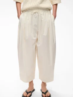 Inwear Damen Hose HAZEIW Elastische Taille in vanille