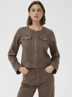 Inwear Damen Jeansjacke GLADYSIW in braun