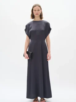 Inwear Damen Kleid DakariIW Elastische Taille in anthrazit