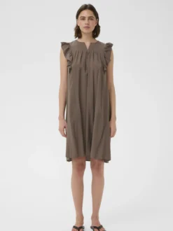 Inwear Damen Midikleid HILLARYIW in braun