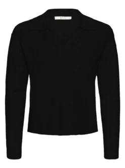 Inwear Damen Strickpullover YenahIW in schwarz