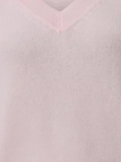 IPURI Damen Cashmere-Pullover in rosa - Ärmel: langarm