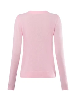 IPURI Damen Pure Cashmere Strickjacke in rosa