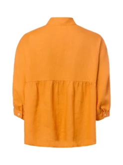 Ipuri Essentials Damen Leinenbluse - Francis in orange