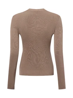 Ipuri Essentials Damen Strickpullover in kitt