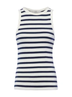 Ipuri Essentials Damen Tanktop in ecru marine