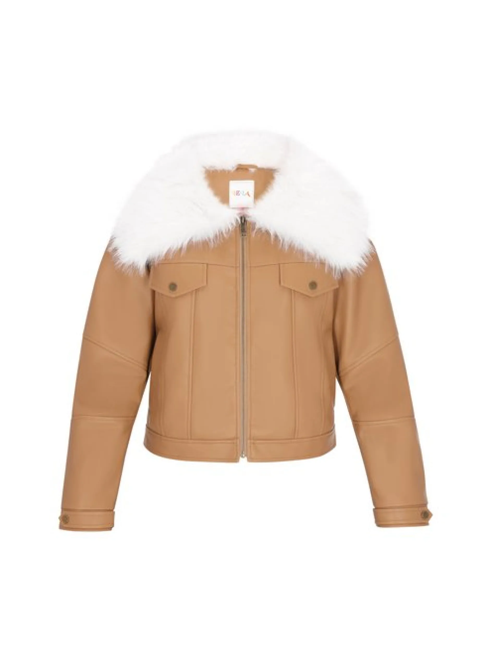 IZIA Damen Jacke in camel