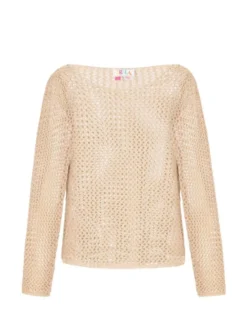 IZIA Damen Pullover in beige