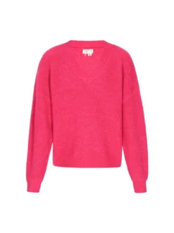 IZIA Damen Pullover in fuchsia