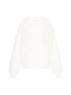 IZIA Damen Pullover in weiß