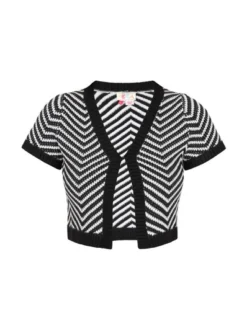 IZIA Damen Strickjacke in schwarz