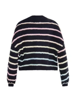 IZIA Damen Strickjacke in schwarz