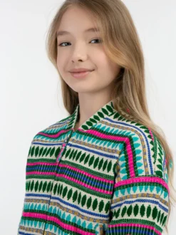 IZIA Mädchen Bomberjacke in türkis