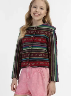 IZIA Mädchen Jacke in schwarz