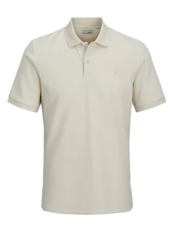 Jack & Jones Herren Poloshirt - Austin in beige