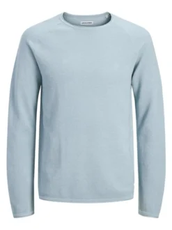Jack & Jones Herren Pullover - Hill in hellblau