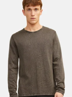Jack & Jones Herren Pullover im 2er-Pack Leo in braun