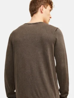 Jack & Jones Herren Pullover im 2er-Pack Leo in braun
