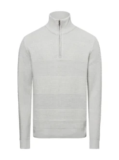 Jack & Jones Herren Pullover - JJHugo in beige hellgrau