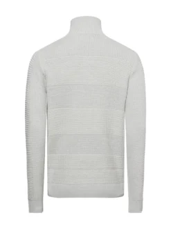 Jack & Jones Herren Pullover - JJHugo in beige hellgrau
