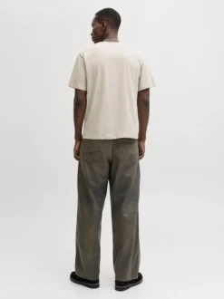 Jack & Jones Herren T-Shirt in melange - Ärmel: kurzarm