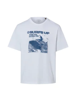 Jack & Jones Herren T-Shirt - JPRBluocean in weiß marine