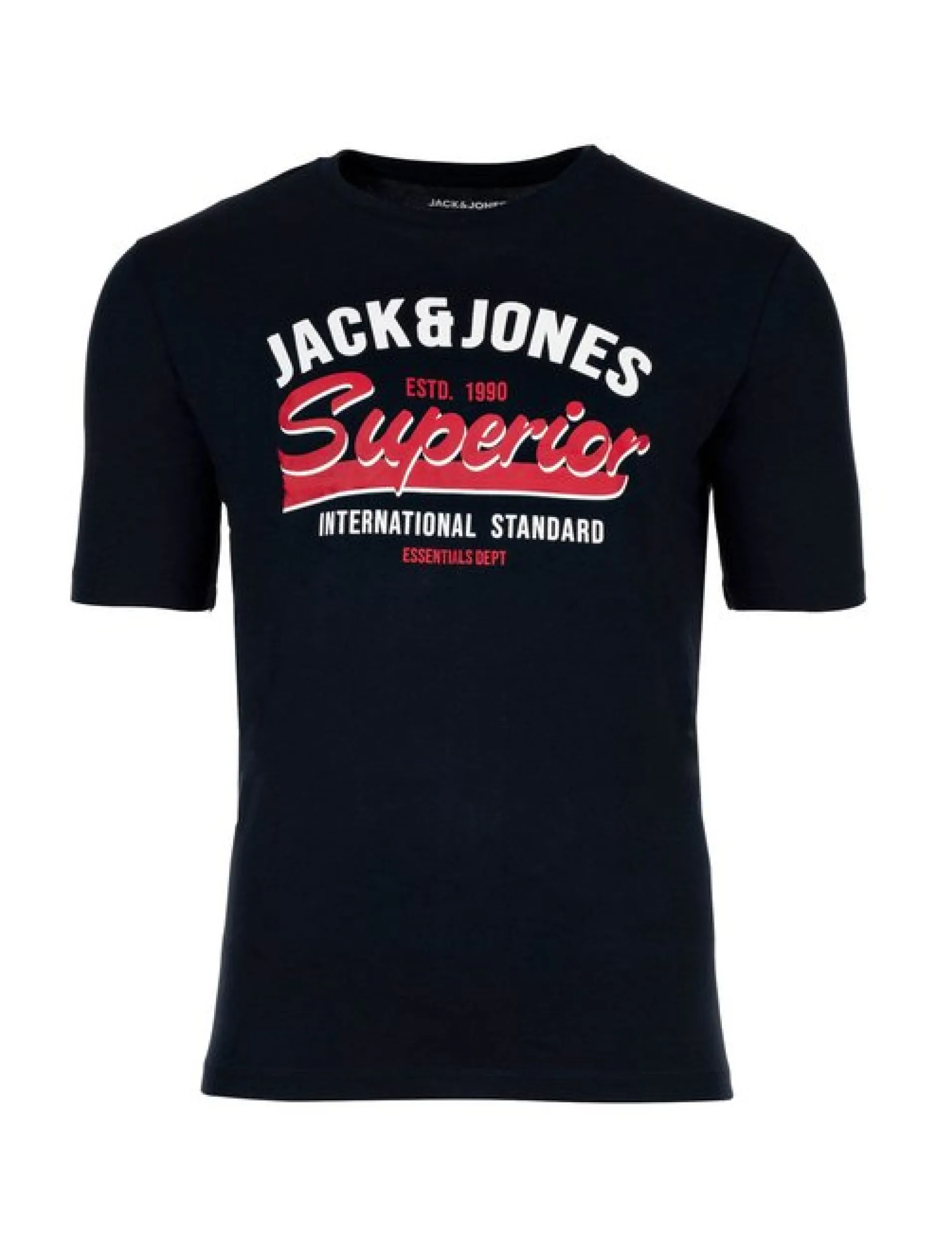 Jack & Jones Herren T-Shirts im 5er-Pack in mehrfarbig